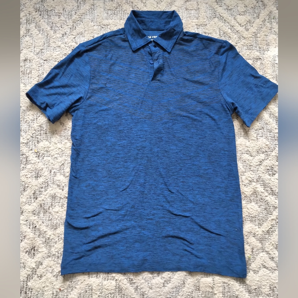 Lot of 2 Joe Fresh Dri-Fit Polo Shirts